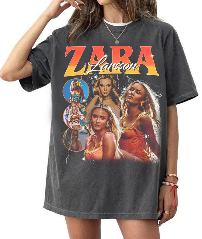 Summer Zara - เสื้อยืดลายเรโทรของซาร่า ลาร์สสัน, เสื้อซาร่า ลาร์สสัน รุ่นคอมฟอร์ท คัลเลอร์ส,