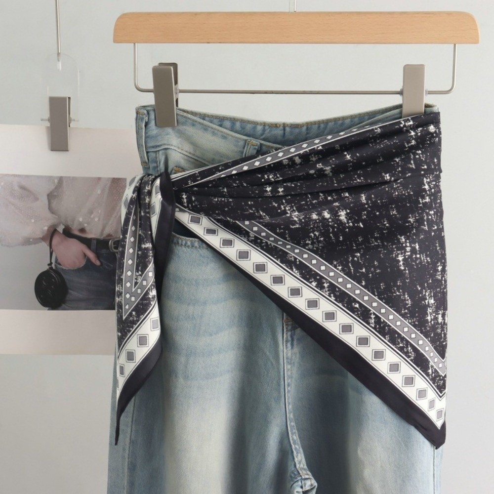 ผ้าพันคอผ้าซาตินสำหรับผู้หญิงแ - Summer Clothing Wraps บทวิจารณ์และราคา