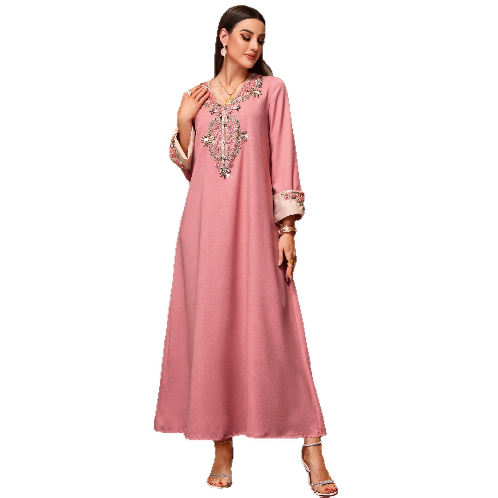 ชุดเดรสยาวทรงหลวมสบาย ดีไซน์เร - Summer Clothing Pakistan บทวิจารณ์และราคา