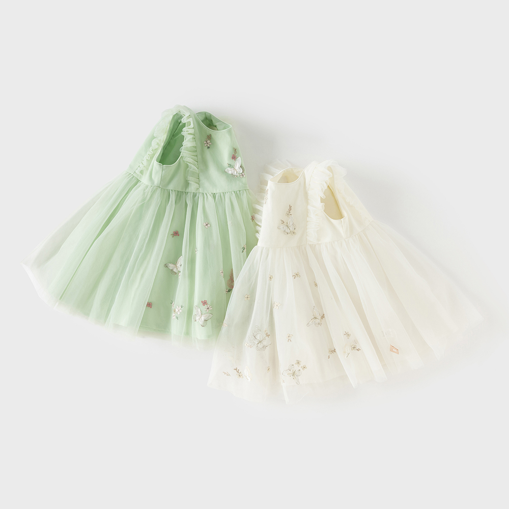 เดฟ เบลล่า ชุดเดรสเจ้าหญิงลูกไ - Summer Clothing Baby Girl บทวิจารณ์และราคา