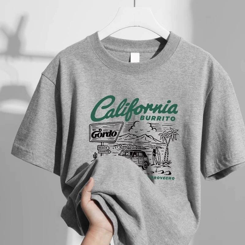 เสื้อยืดแขนสั้นทรงหลวมสำหรับฤด - Summer Clothing Brands บทวิจารณ์และราคา