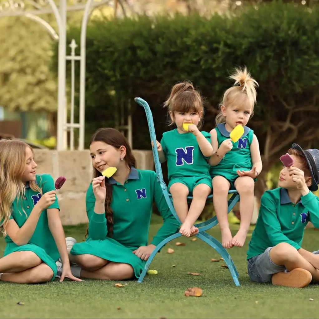 ชุดเสื้อโปโลสีเขียว SS คอลเลคช - Summer Clothing Baby Girl บทวิจารณ์และราคา