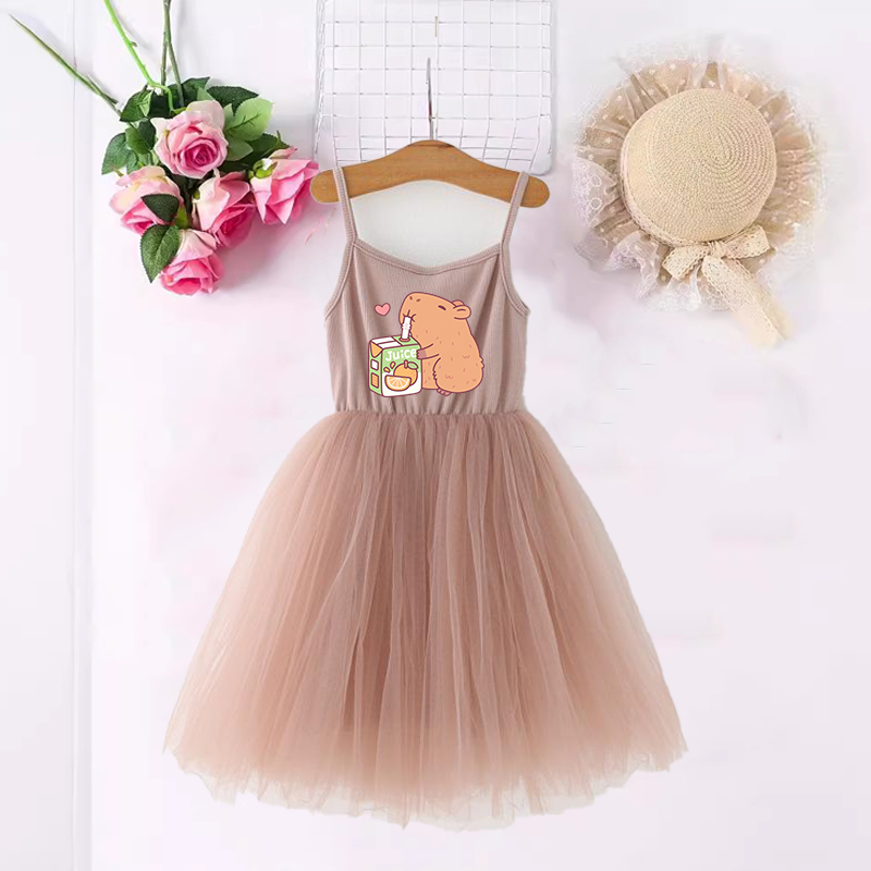 Capybara สาวชุดอะนิเมะพิมพ์เด็ - Summer Clothing Baby Girl บทวิจารณ์และราคา