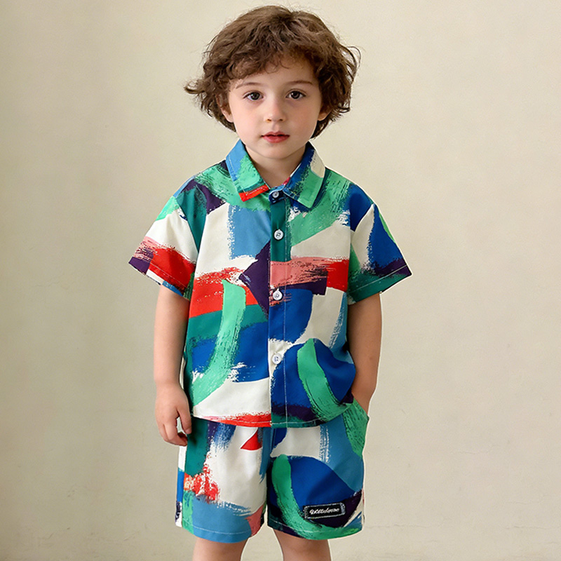 ชุดเสื้อผ้าเด็กฤดูร้อนใหม่ ชุด - Summer Clothing Drawing บทวิจารณ์และราคา