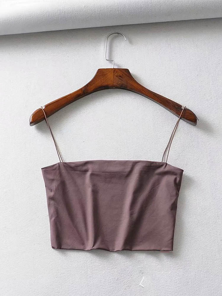 2022ฤดูร้อนผู้หญิงCrop Topเซ็ก - Summer Zara บทวิจารณ์และราคา
